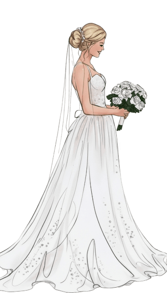 Illustration of the bride
